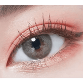 LensTown Dear MIMI Gray — single-eye close-up showing the contact lens appearance