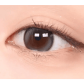 Olens Double Tint Gray colored contact lens, 12.9mm graphic diameter, Monthly wear