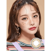 LensTown Eau So Pretty Brown — model portrait showing the contact lens look