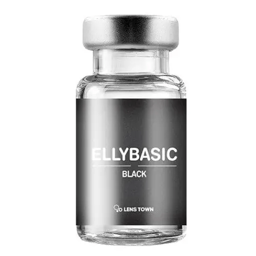 LensTown Elly Basic Black — contact lens packaging