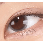 LensTown Elly Basic Gray — single-eye close-up showing the contact lens appearance