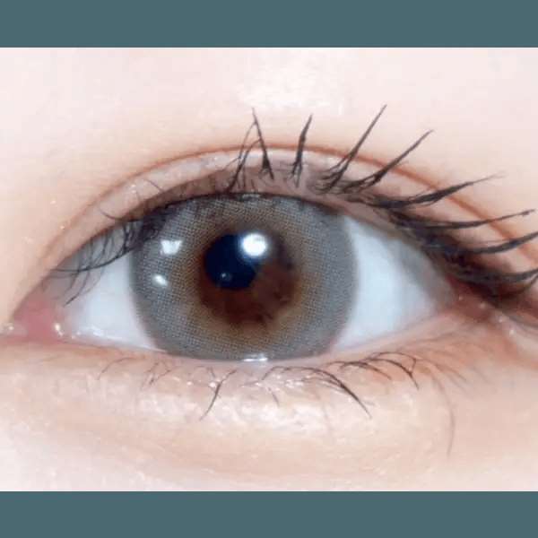 Olens Ending Gray (20p) colored contact lens, 13.2mm graphic diameter, Daily wear