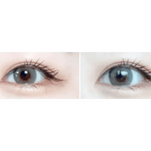 Olens Ending Gray (20p) colored contact lens, 13.2mm graphic diameter, Daily wear