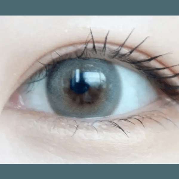 Olens Ending Gray (20p) colored contact lens, 13.2mm graphic diameter, Daily wear