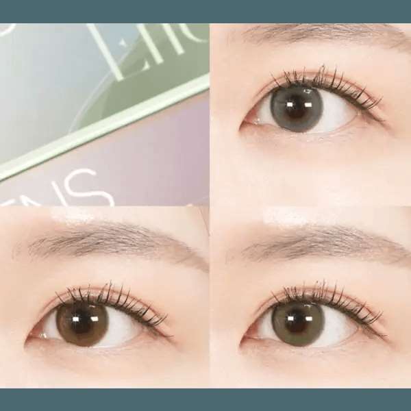 Olens Ending Gray (20p) colored contact lens, 13.2mm graphic diameter, Daily wear