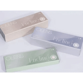 Olens Ending Olive (10p) colored contact lens, 13.2mm graphic diameter, Daily wear