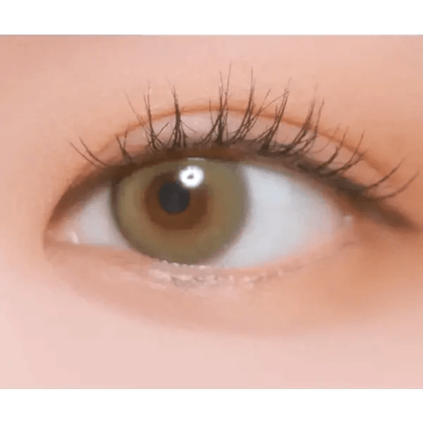 Olens Ending Olive (10p) colored contact lens, 13.2mm graphic diameter, Daily wear