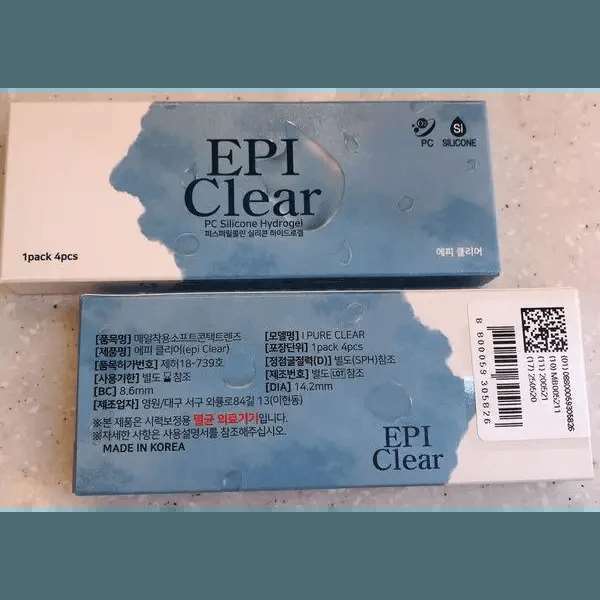 LensRang Epi Clear — contact lens packaging
