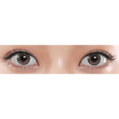 LensRang Epi Gray — single-eye close-up showing the contact lens appearance