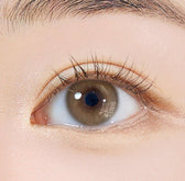 i-DOL EuroRing Mel Beige colored contact lens, 13.0mm graphic diameter, 6–12 month replacement