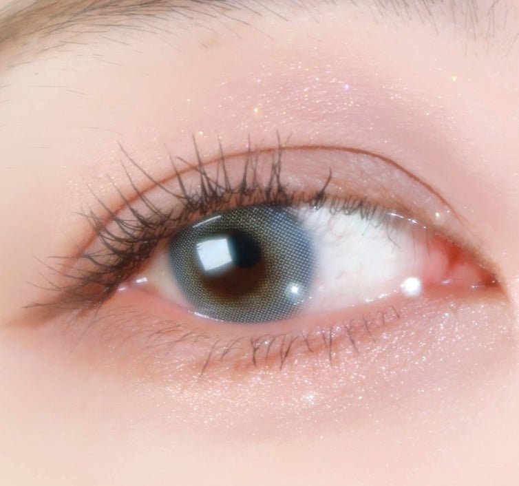 I-DOL EuroRing Watery Gray colored contact lens, 13.0mm graphic diameter, 6-month replacement