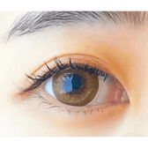 Olens Ever Shine 1Day Brown (20p) colored contact lens, 13.5mm graphic diameter, Daily wear