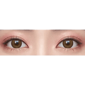 Olens Ever Shine 1Day Brown (20p) colored contact lens, 13.5mm graphic diameter, Daily wear