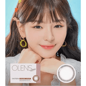 Olens EyeTeen Choco Brown — model portrait showing the contact lens look