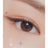 Olens EyeTeen Choco Brown — single-eye close-up showing the contact lens appearance