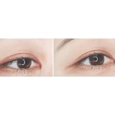 Olens EyeTeen Choco Brown — both eyes wearing the contact lenses