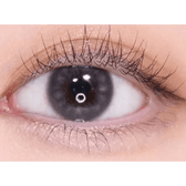 Olens EyeTeen Gray — single-eye close-up showing the contact lens appearance