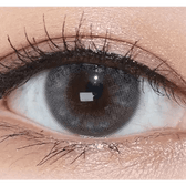 Olens EyeTeen Gray — single-eye close-up showing the contact lens appearance
