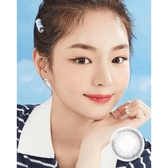 Olens EyeTeen Gray — model portrait showing the contact lens look
