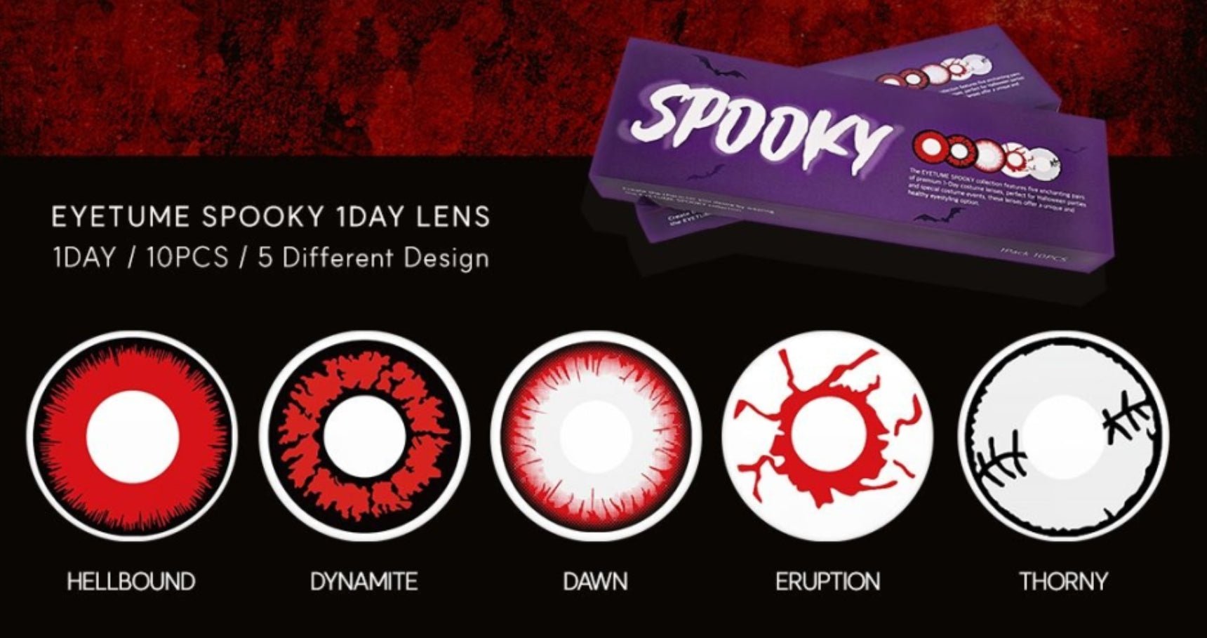 Eyetune Spooky 1day (5 Color, 10p)