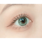 LensVery Fairy Green colored contact lens, 13.7mm graphic diameter, Monthly wear