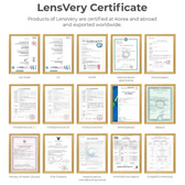 LensVery Fairy Green colored contact lens, 13.7mm graphic diameter, Monthly wear