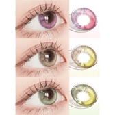 LensVery Fairy Pink colored contact lens, 13.7mm graphic diameter, Monthly wear