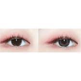 LensTown Fancia Silver Gray — both eyes wearing the contact lenses