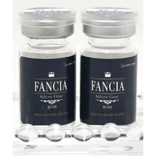 LensTown Fancia Silver Gray — contact lens packaging