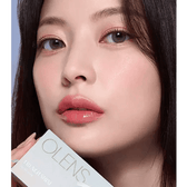 Olens French Shine Gray colored contact lens, 13.2mm graphic diameter, Monthly wear