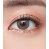 Olens French Shine Gray colored contact lens, 13.2mm graphic diameter, Monthly wear