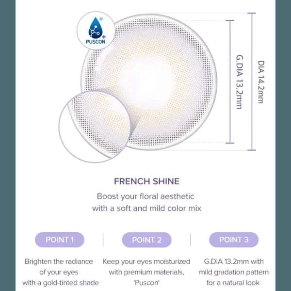 French Shine Lavender (10p)