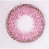 LensVery Funny Ann Sweet Wine Violet — close-up of the contact lens design