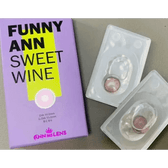 LensVery Funny Ann Sweet Wine Violet — contact lens packaging