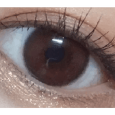 LensVery Funny Ann Sweet Wine Violet — single-eye close-up showing the contact lens appearance