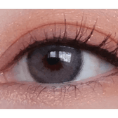 LensVery Funny Ann Wind Gray — single-eye close-up showing the contact lens appearance