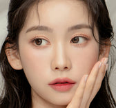 LensTown Glammic Cocoa Choco colored contact lens, 13.3mm graphic diameter, Monthly wear