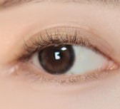 LensTown Glammic Cocoa Choco colored contact lens, 13.3mm graphic diameter, Monthly wear