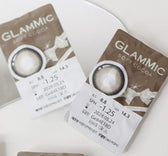 LensTown Glammic Cocoa Choco colored contact lens, 13.3mm graphic diameter, Monthly wear