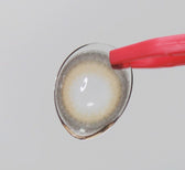 LensTown Glammic Soft Brown colored contact lens, 13.3mm graphic diameter, Monthly wear