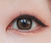 LensTown Glammic Soft Brown colored contact lens, 13.3mm graphic diameter, Monthly wear