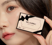 LensTown Glammic Soft Rose Pink colored contact lens, 13.3mm graphic diameter, Monthly wear