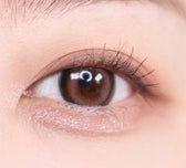LensTown Glammic Soft Rose Pink colored contact lens, 13.3mm graphic diameter, Monthly wear