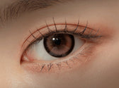 LensTown Glammic Soft Rose Pink colored contact lens, 13.3mm graphic diameter, Monthly wear