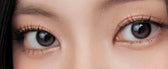 Olens Glowy Natural Mocha Brown colored contact lens, 13.0mm graphic diameter, Monthly wear
