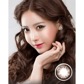 Olens Grang Grang Choco — model portrait showing the contact lens look