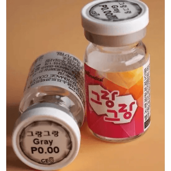Olens Grang Grang Gray — contact lens packaging