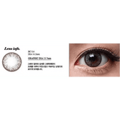Olens Grang Grang Gray — contact lens product information graphic