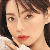 LensTown Hermera Brown — model portrait showing the contact lens look