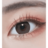 LensTown Hermera Gray — single-eye close-up showing the contact lens appearance